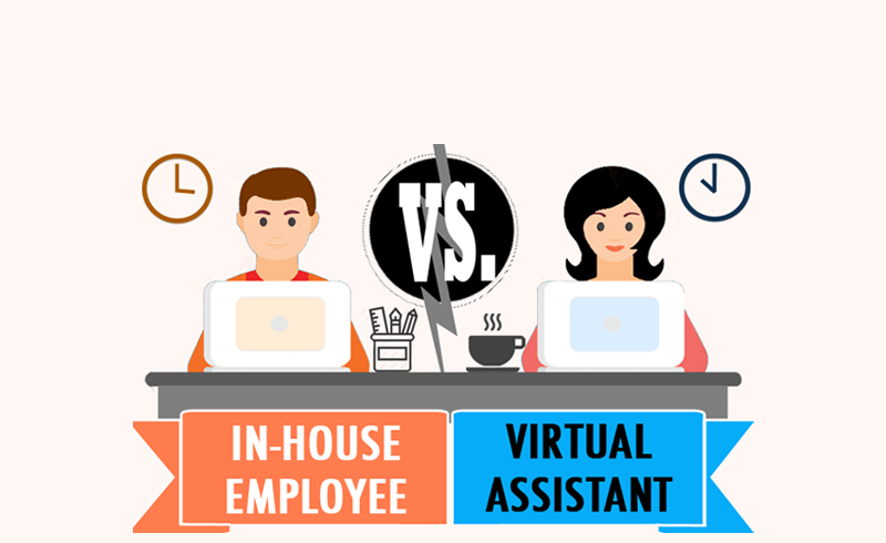 virtual assistant - save thousands in staff costs