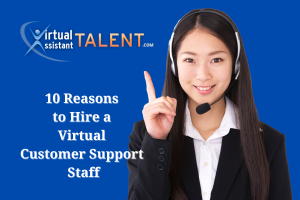 virtual customer support staff