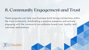 Community Engagement and Trust - benefits of Local SEO
