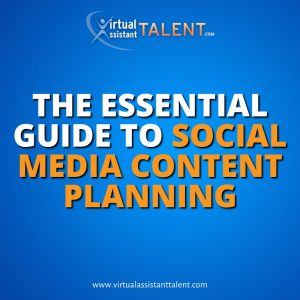essential guide to social media content planning