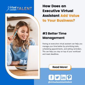 executive VA add value to your business - Better Time Management