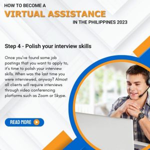 How to become a virtual assistant Step 4 - Polish your interview skills
