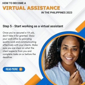 How to become a virtual assistant Step 5 - Start working as a virtual assistant