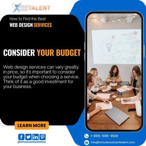 How to find the best WEB Design Services - Consider your budget