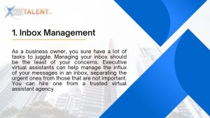 Inbox Management - Virtual Executive Assistant Task
