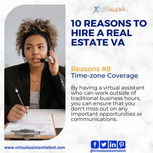 reasons to hire real estate virtual assistant - Reason #8 - Time-zone coverage