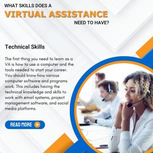 What skills does a virtual assistant need to have - Technical Skills