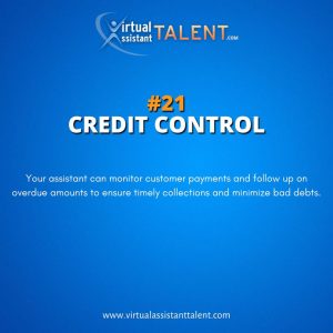 Credit control - Bookkeeping Tasks