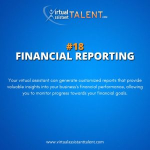 Financial reporting - Bookkeeping Tasks