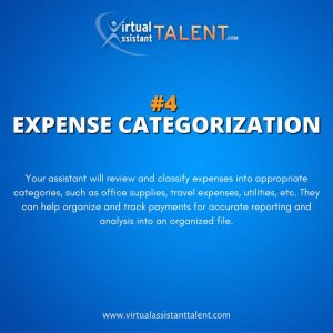 Expense categorization - Bookkeeping Task
