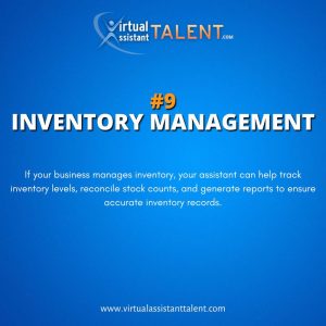Inventory management - Bookkeeping Task 